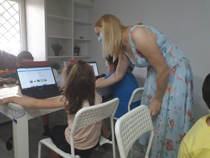 Lecția demonstrativă de programare pentru copii organizată de Iotesa Kids la Exploratorii Cunoașterii din Timișoara 3