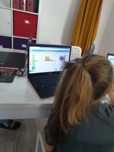 Curs de programare cu Iotesa Kids la Afterschool Exploratorii Cunoașterii Timișoara - Jocul cu animale1