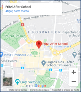 Locatie Fritzi Afterschool Timisoara